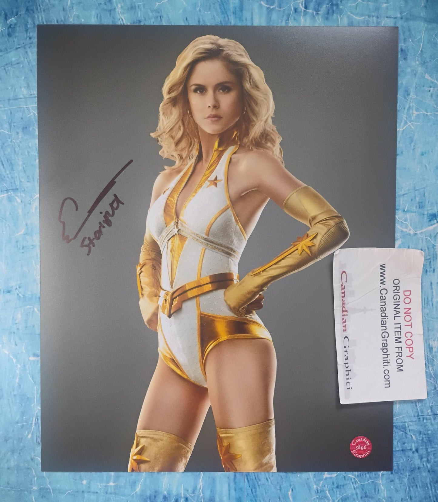 Erin Moriarty Hand Signed Autograph 8x10 Photo OPix COA The Boys