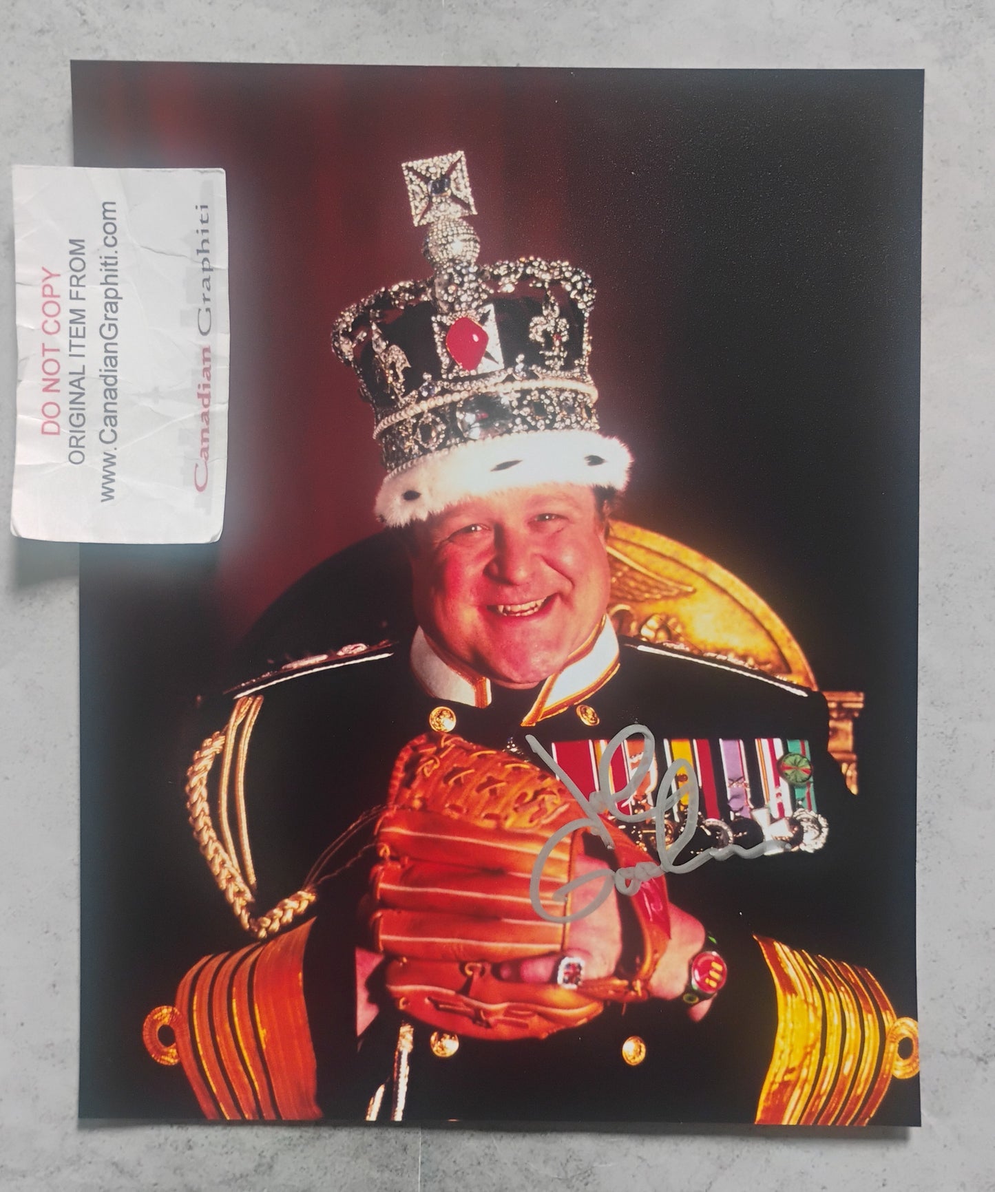John Goodman Hand Signed Autograph 8x10 Photo BAS COA King Ralph