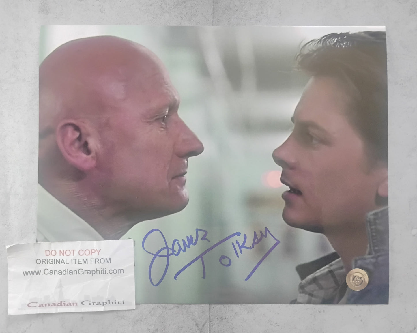 James Tolkan Hand Signed Autograph 8x10 Photo COA Back To The Future