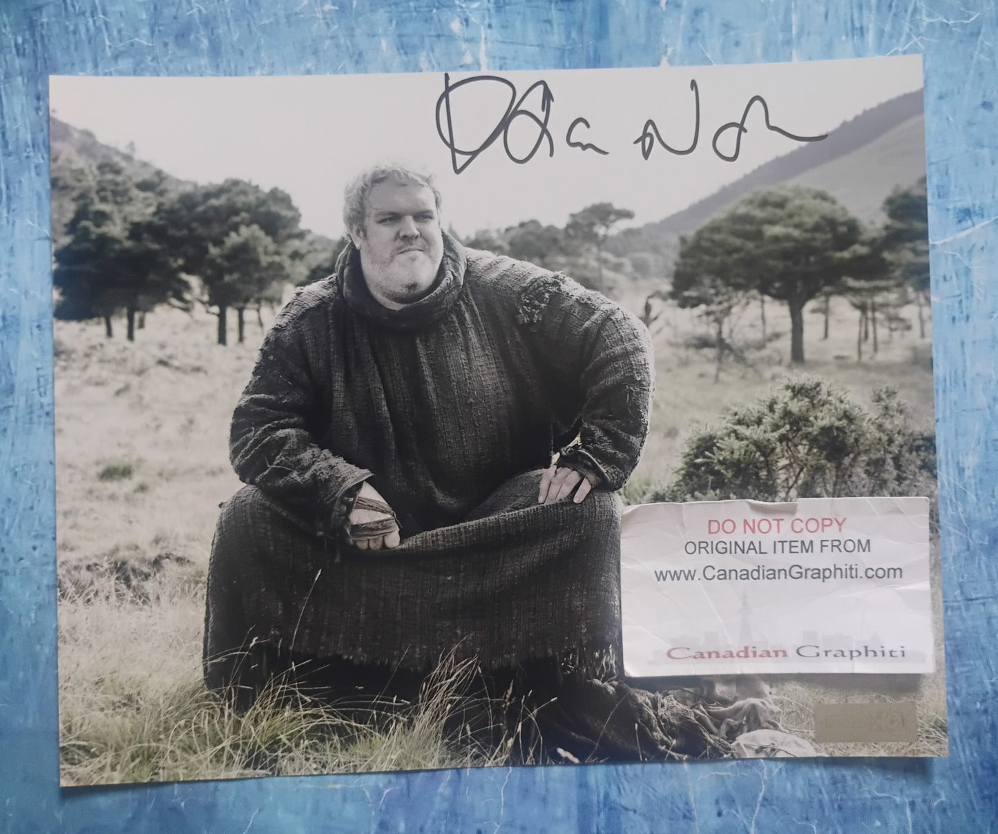 Kristian Nairn Hand Signed Autograph 8x10 Photo COA Game Of Thrones