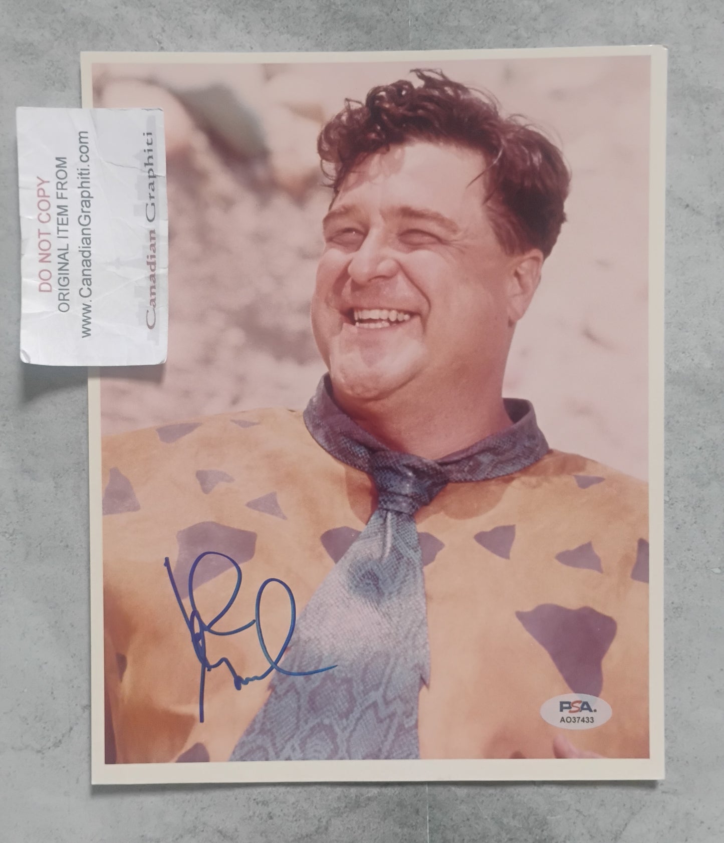 John Goodman Hand Signed Autograph 8x10 Photo PSA COA The Flintstones