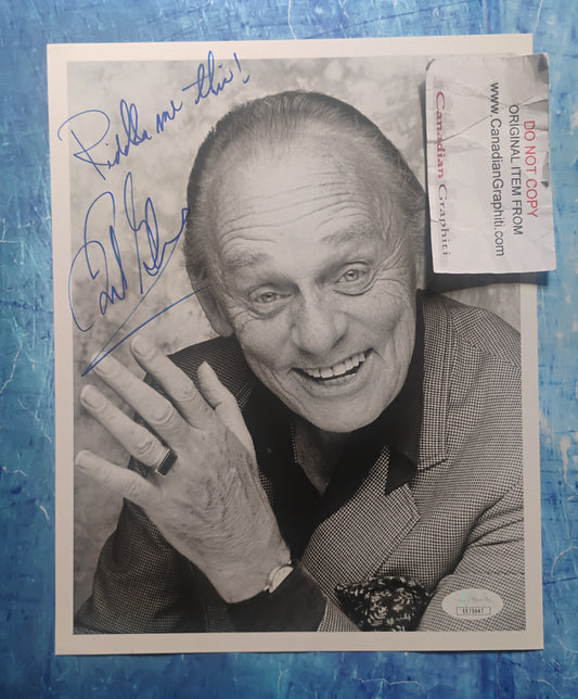 Frank Gorshin Hand Signed Autograph 8x10 Photo JSA COA The Riddler