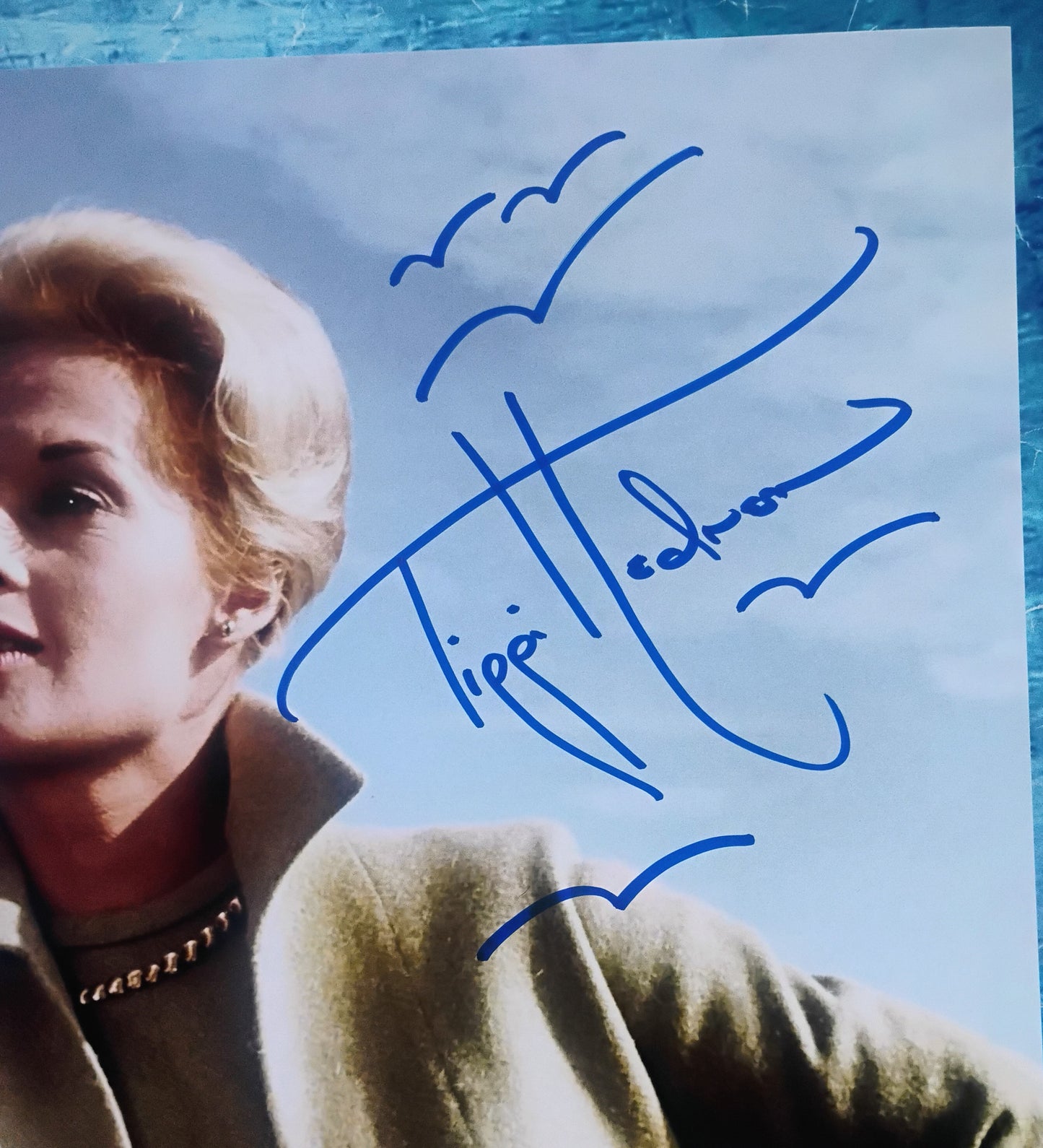 Tippi Hedren Hand Signed Autograph 11x14 Photo COA The Birds