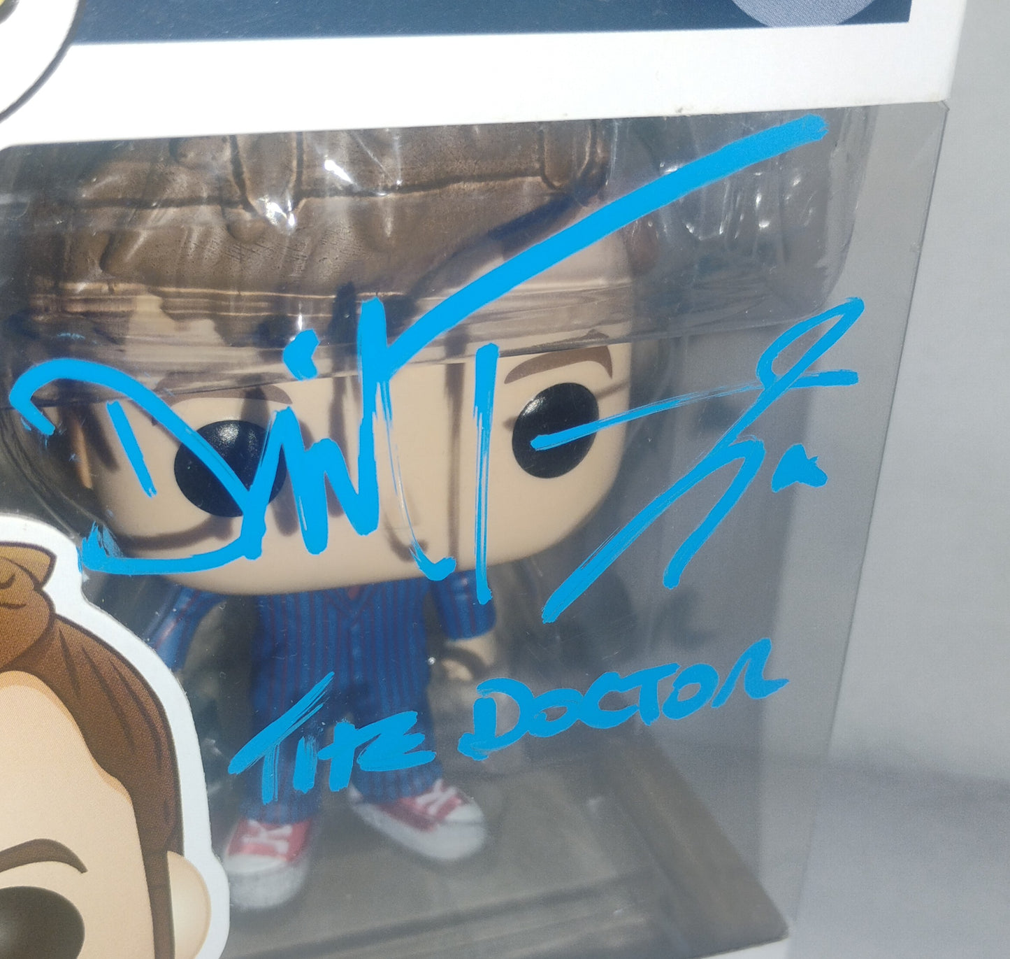 David Tennant Hand Signed Autograph Doctor Who Funko Pop COA