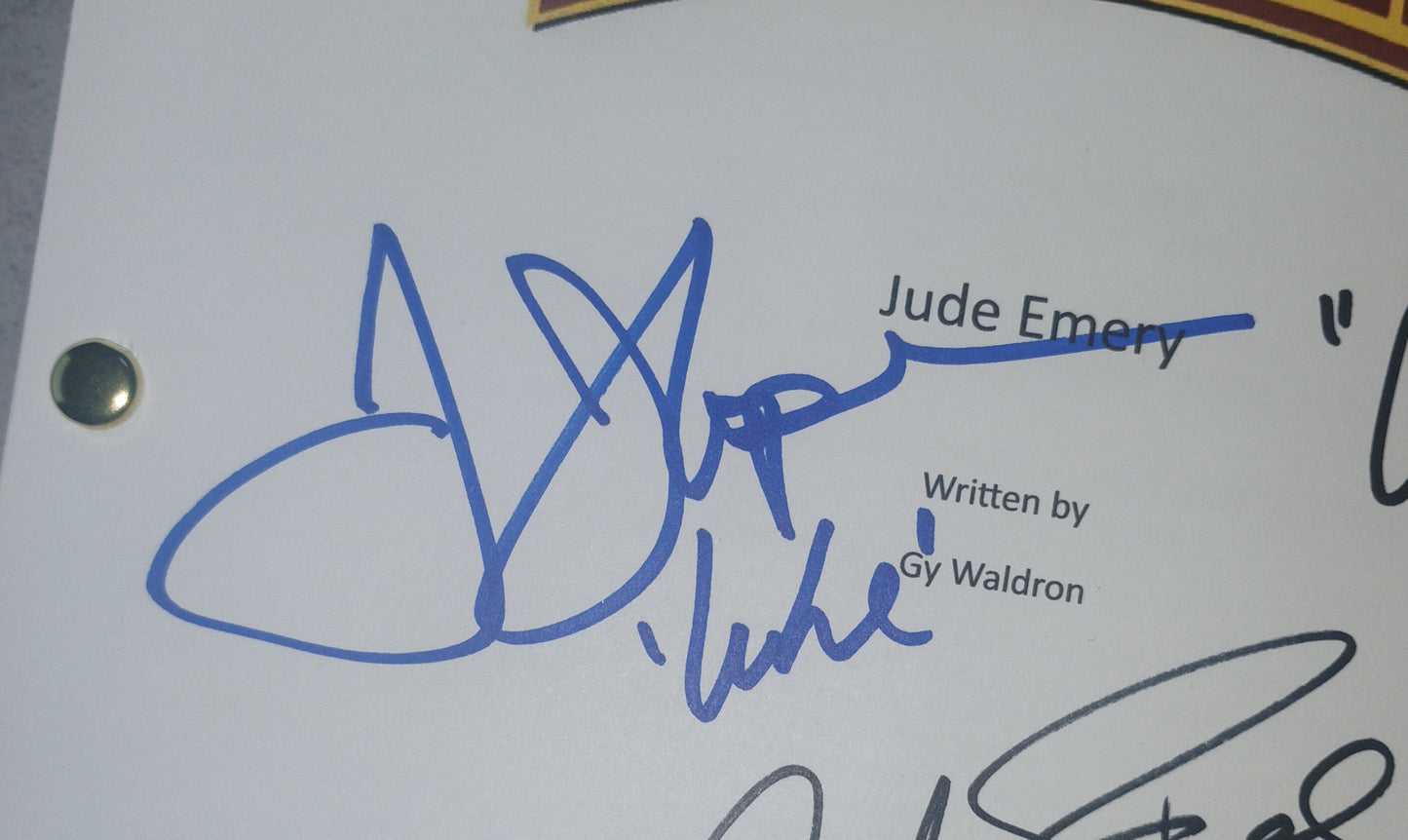 Dukes Of Hazzard 4x Hand Signed Script COA Catherine Bach, Tom Wopat, Ben Jones & John Schneider