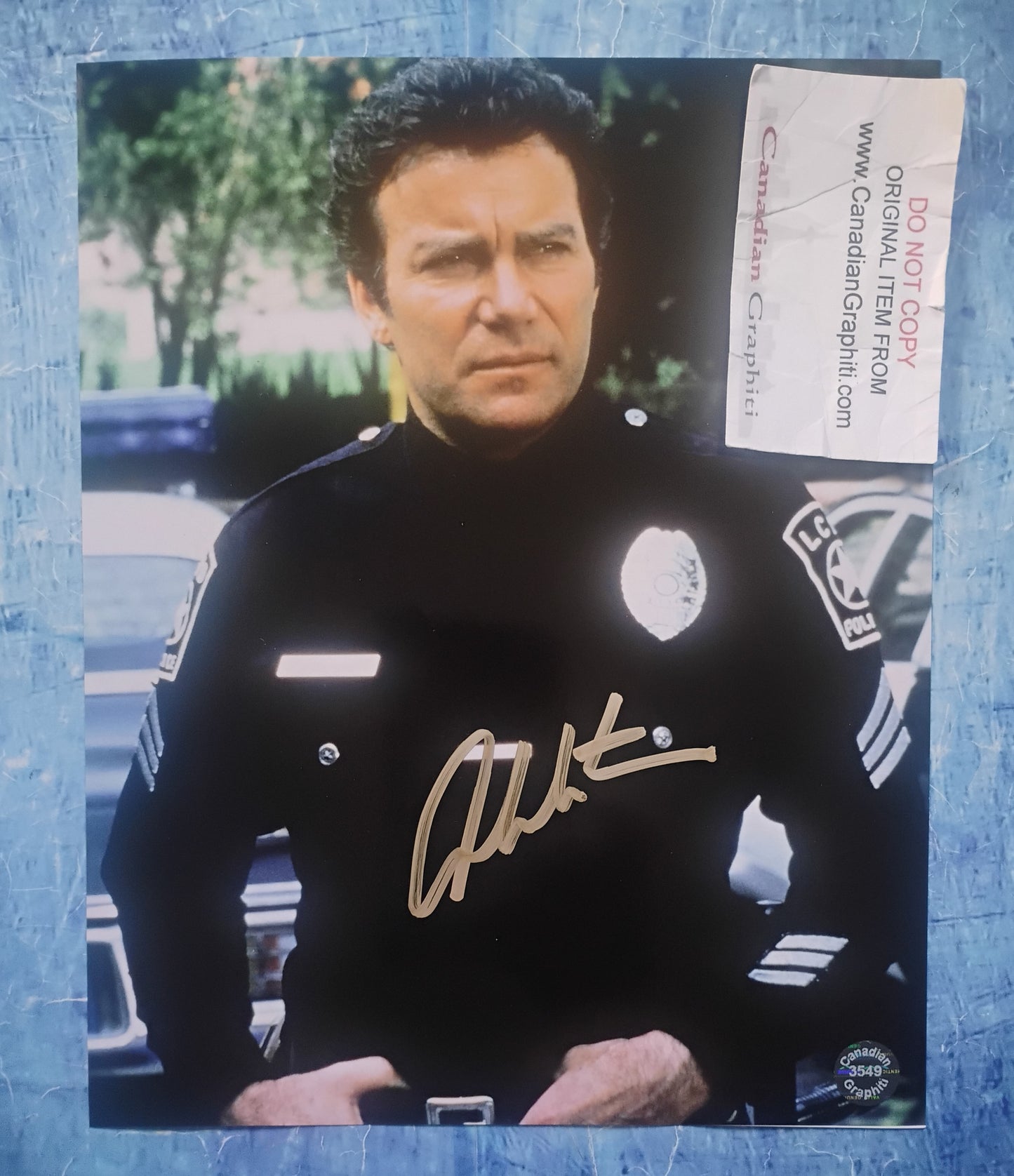 William Shatner Hand Signed Autograph 8x10 Photo COA TJ Hooker