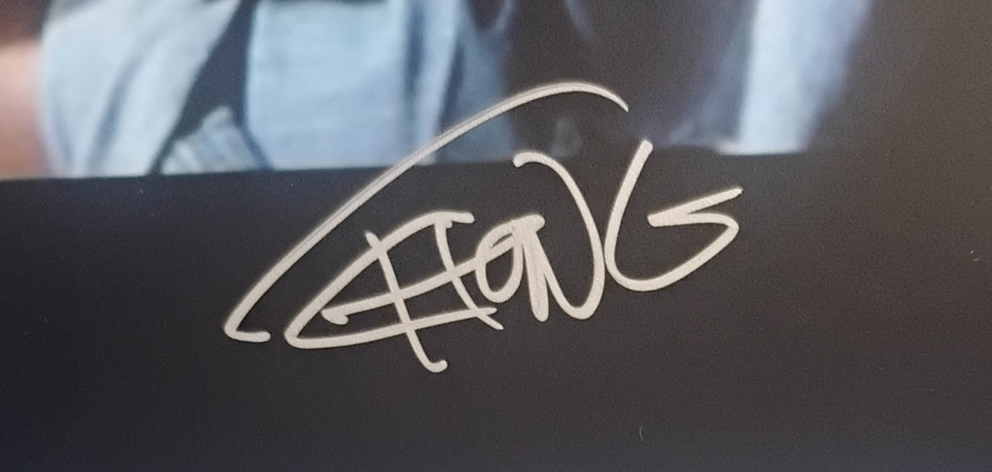 Cheech & Chong Hand Signed Autograph 8x10 Photo BAS COA