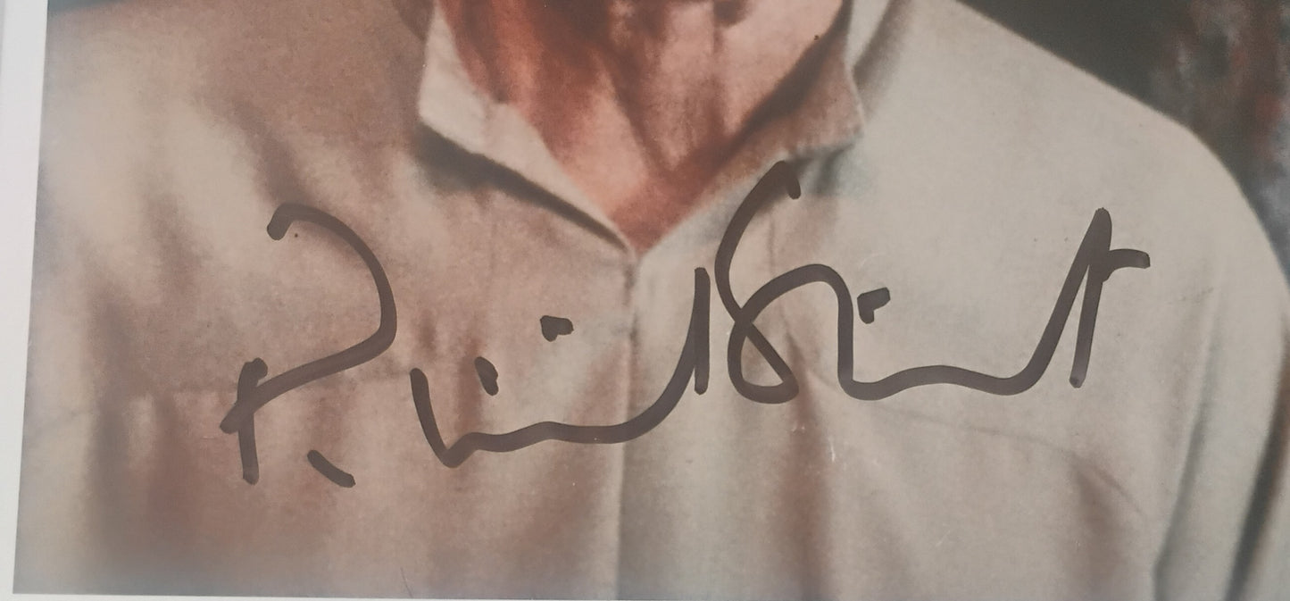 Patrick Stewart & Daniel Stewart Hand Signed Autograph 8x10 Photo JSA COA Star Trek