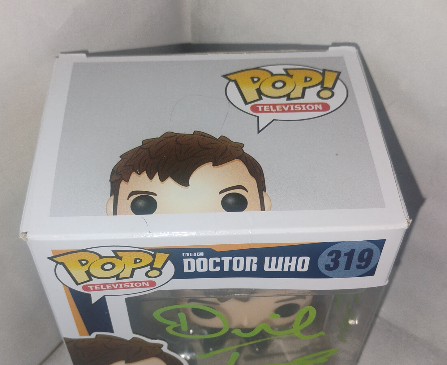 David Tennant Hand Signed Autograph Doctor Who Funko Pop COA