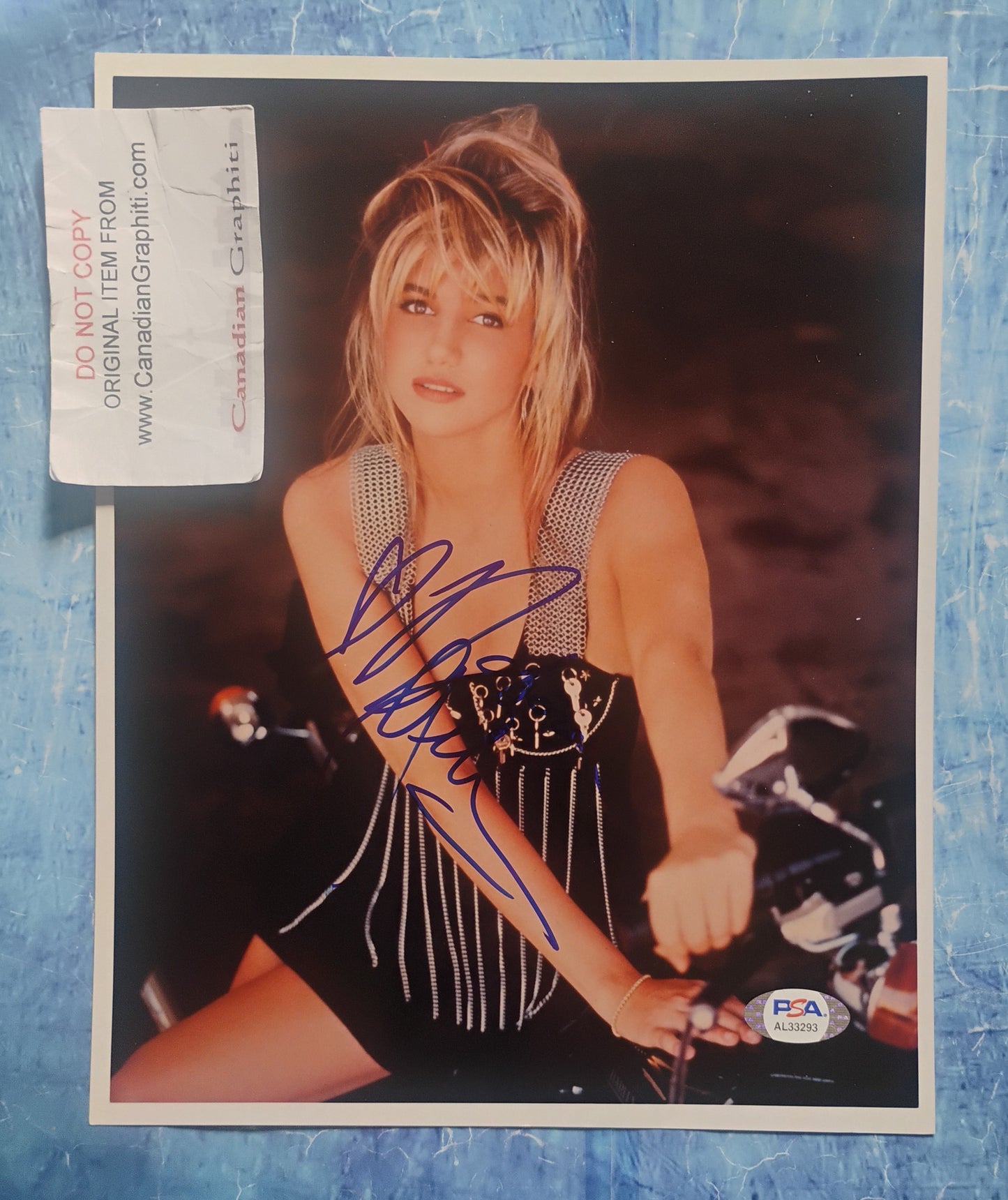 Debbie Gibson Hand Signed Autograph 8x10 Photo PSA COA