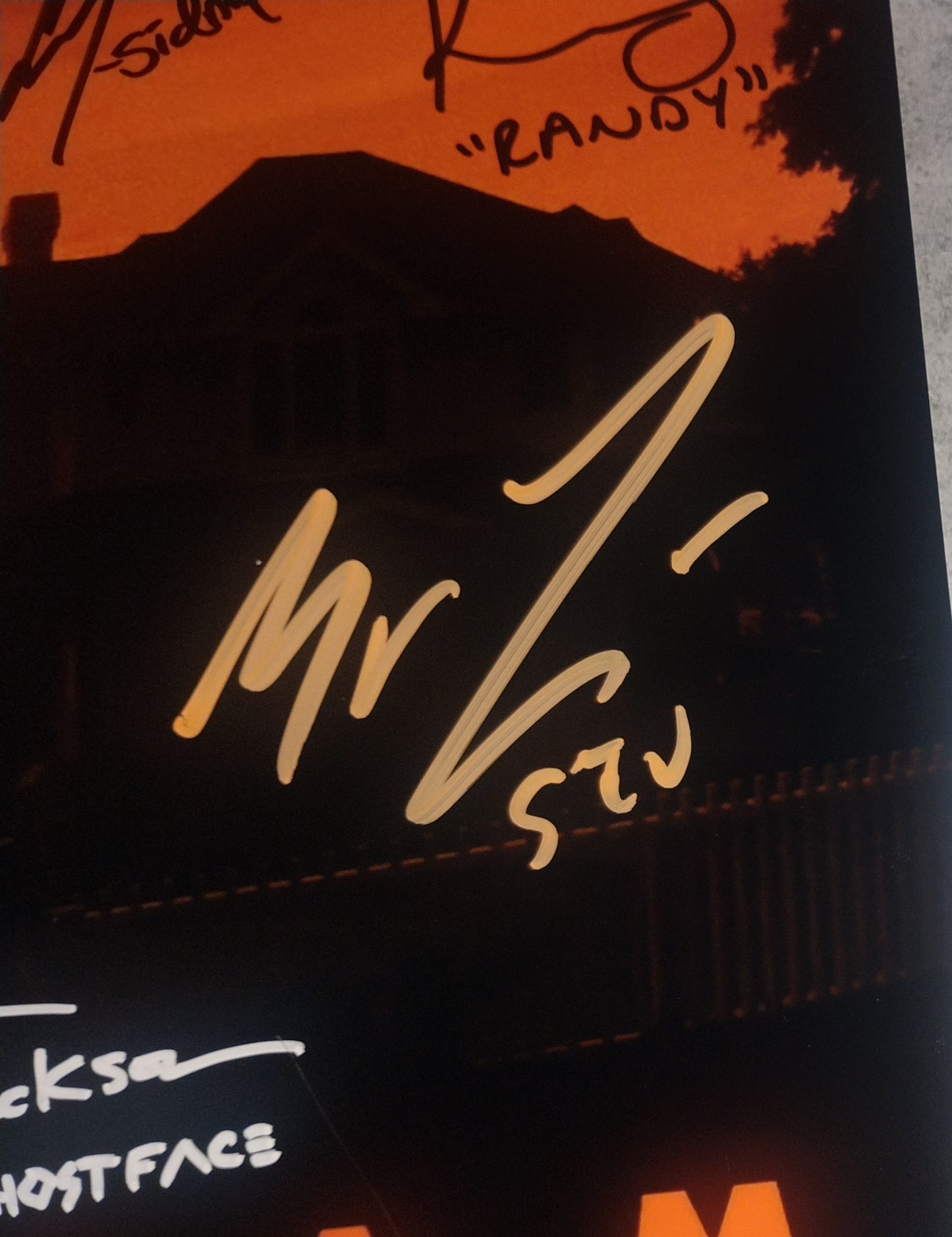 Scream Cast Hand Signed Autograph 11x14 Photo COA