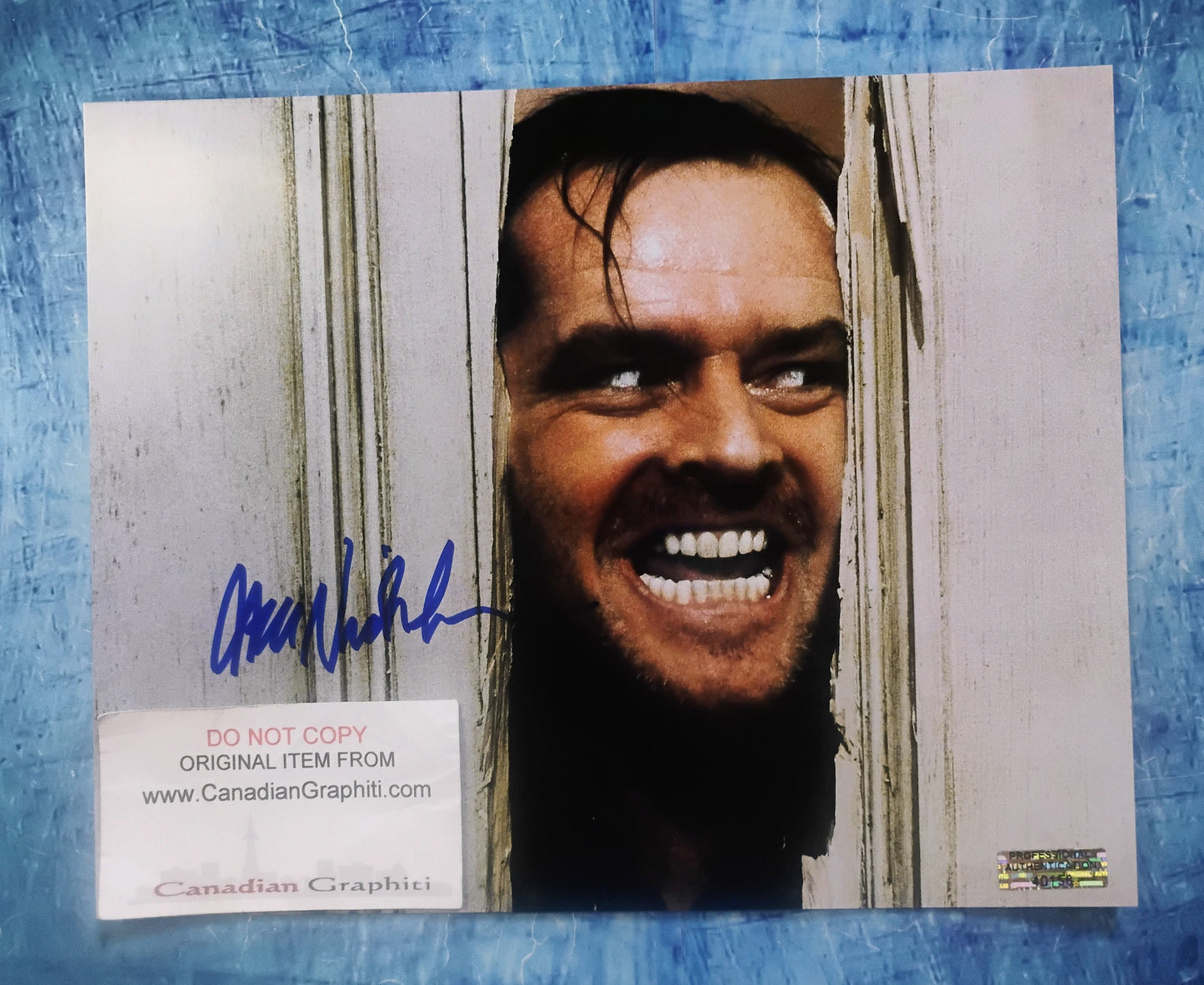 Jack Nicholson Hand Signed Autograph 8x10 Photo COA The Shining