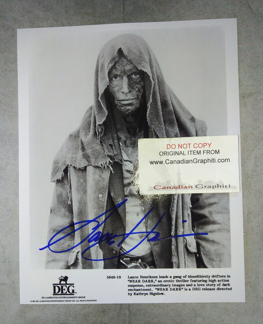 Lance Henriksen Hand Signed Autograph 8x10 Photo COA Near Dark