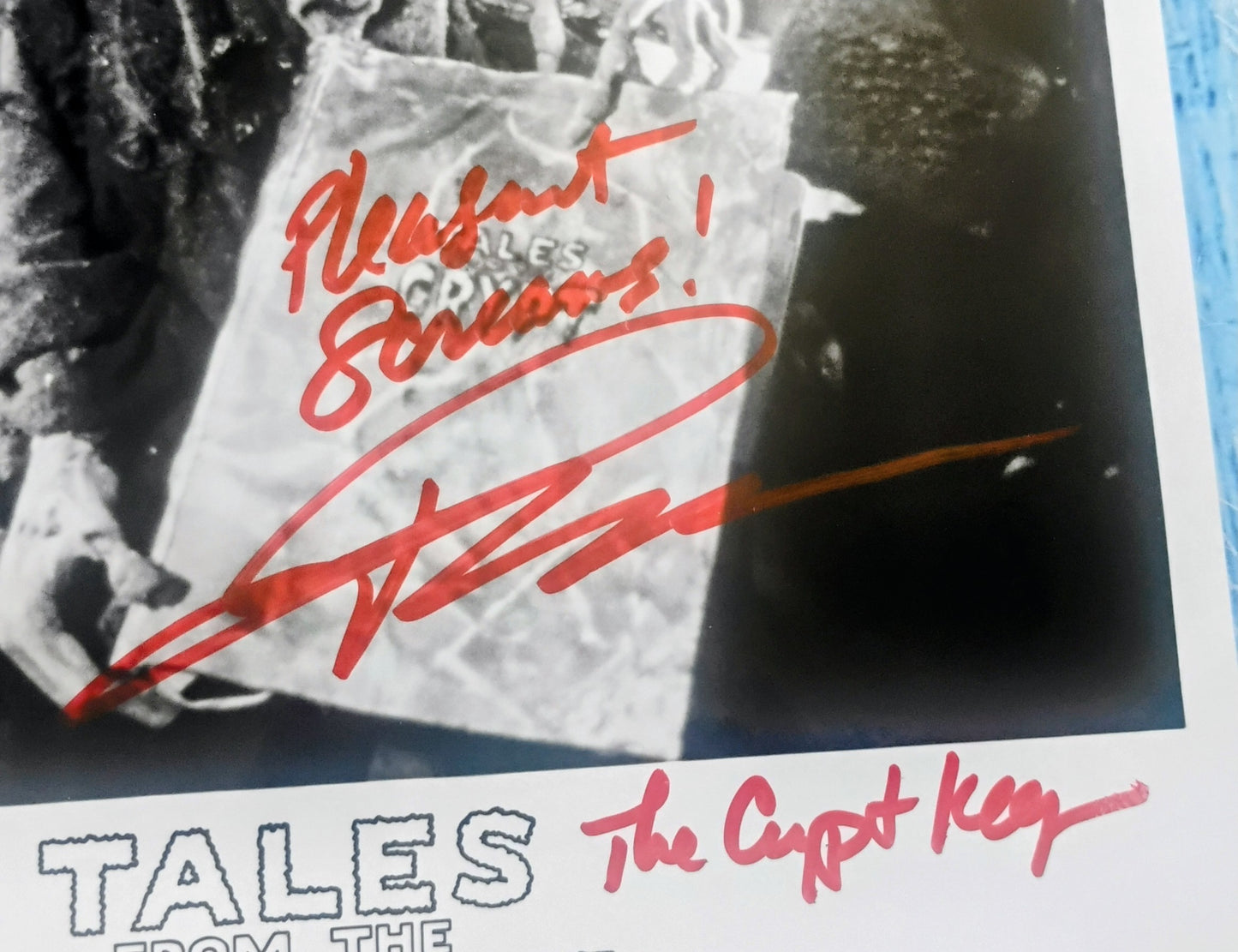 John Kassir Hand Signed Autograph 8x10 Photo JSA COA Tales From The Crypt