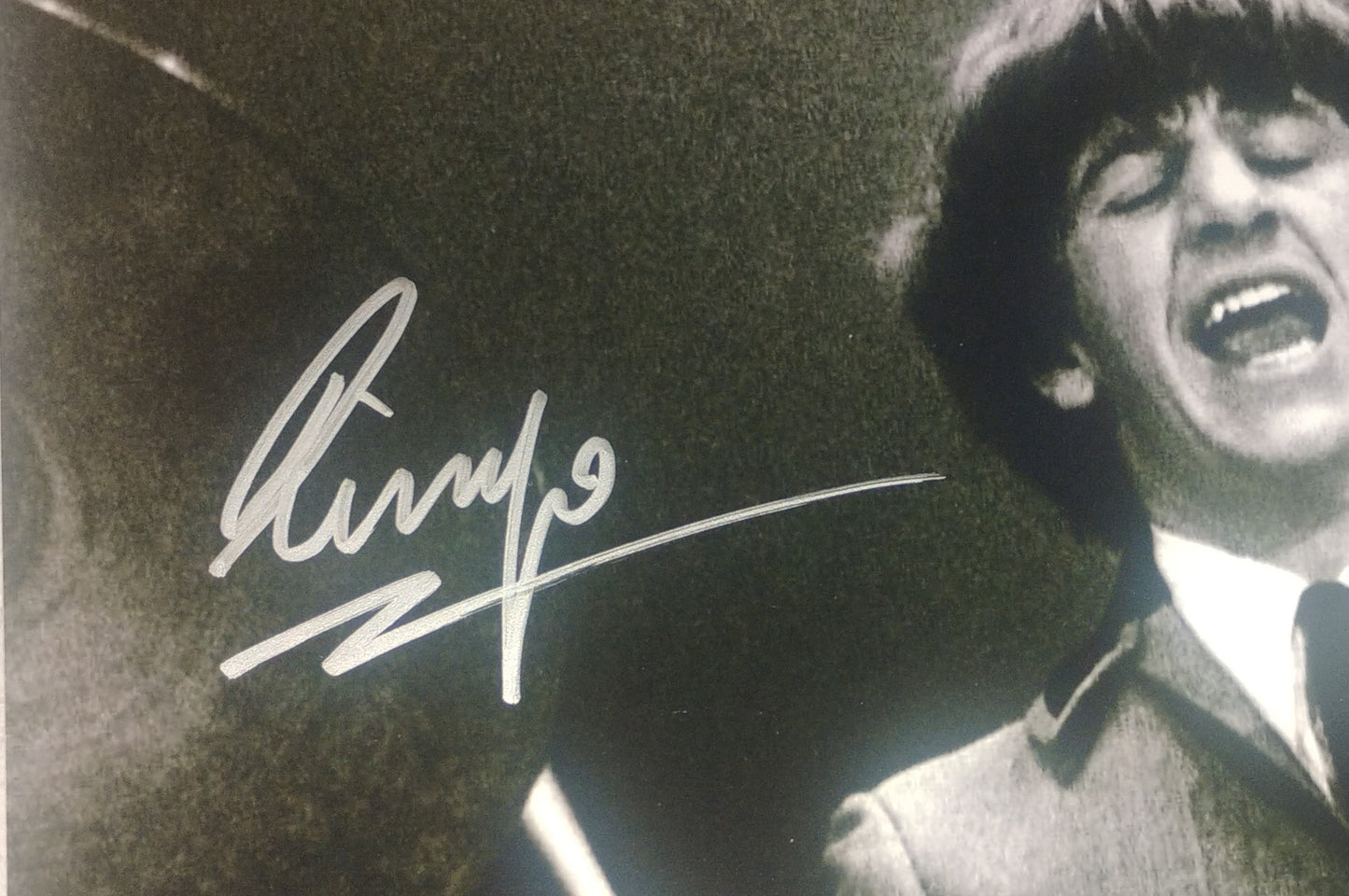 Ringo Starr Hand Signed Autograph 8x10 Photo BAS COA The Beatles