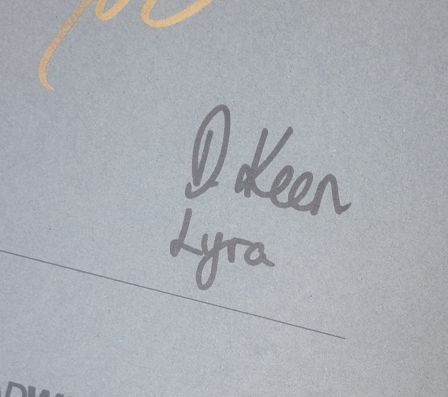 James McAvoy & Dafne Keen Hand Signed Autograph His Dark Materials Script COA