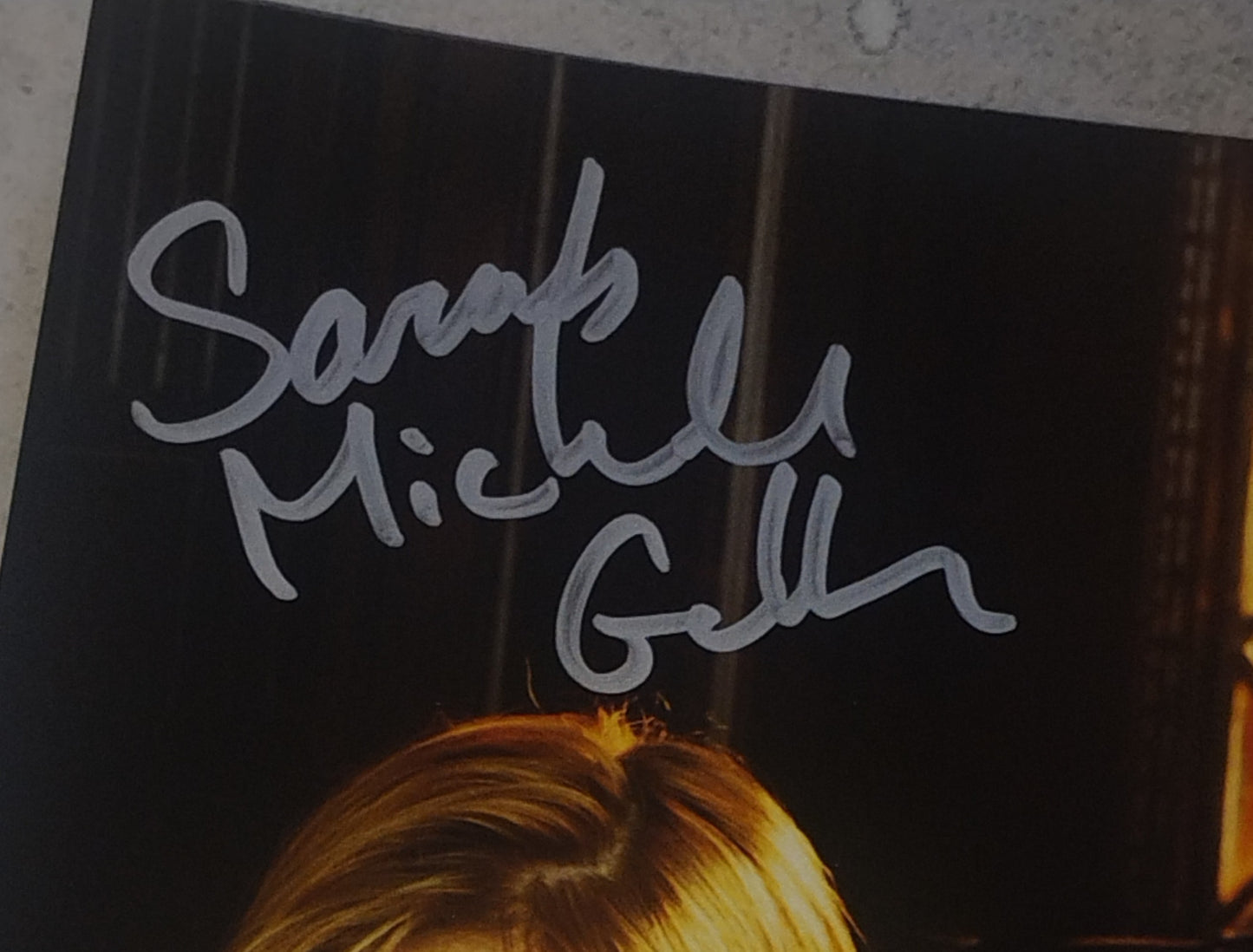 Sarah Michelle Gellar & David Boreanaz Hand Signed Autograph 8x10 Photo JSA COA