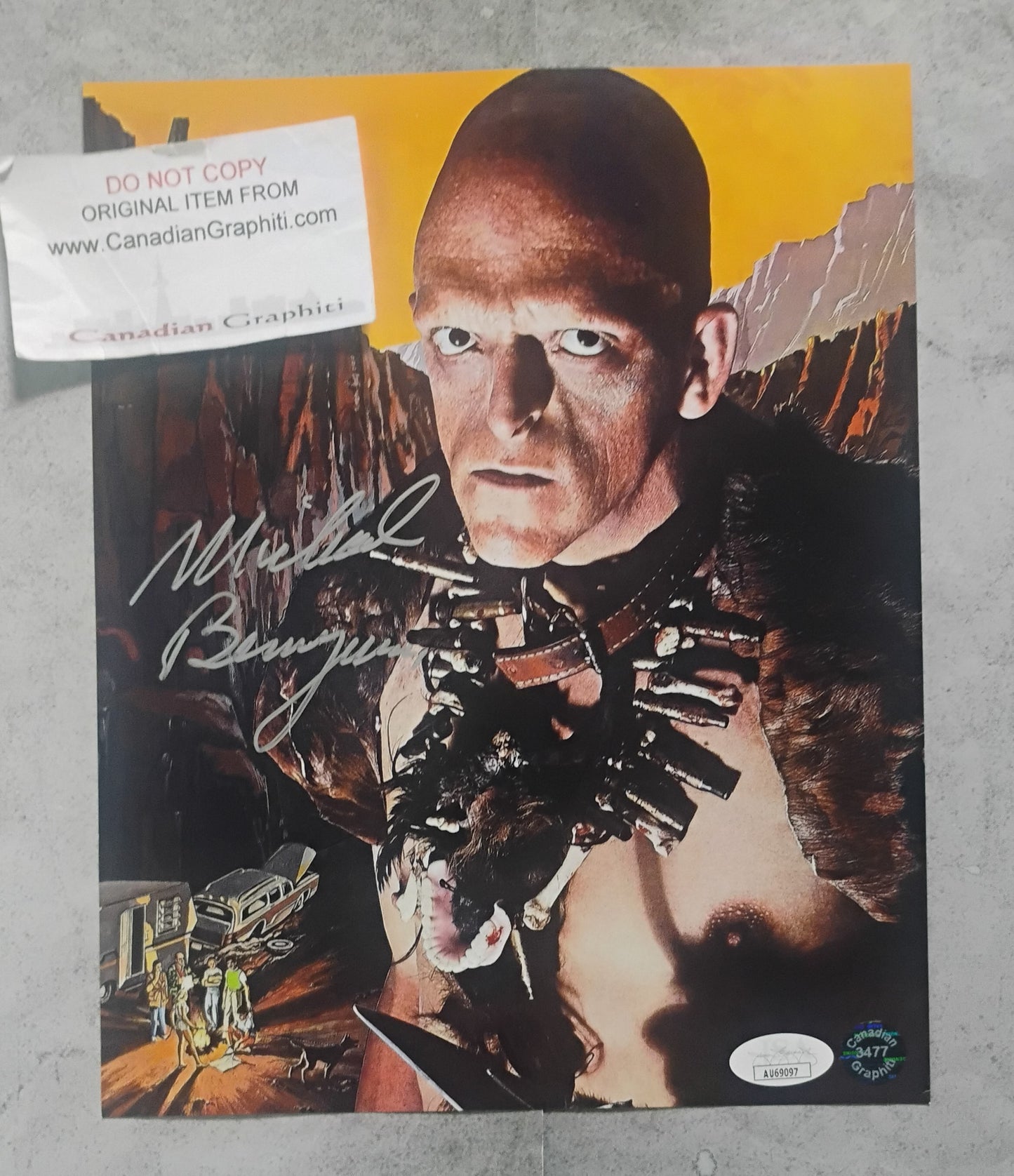 Michael Berryman Hand Signed Autograph 8x10 Photo JSA COA The Hills Have Eyes
