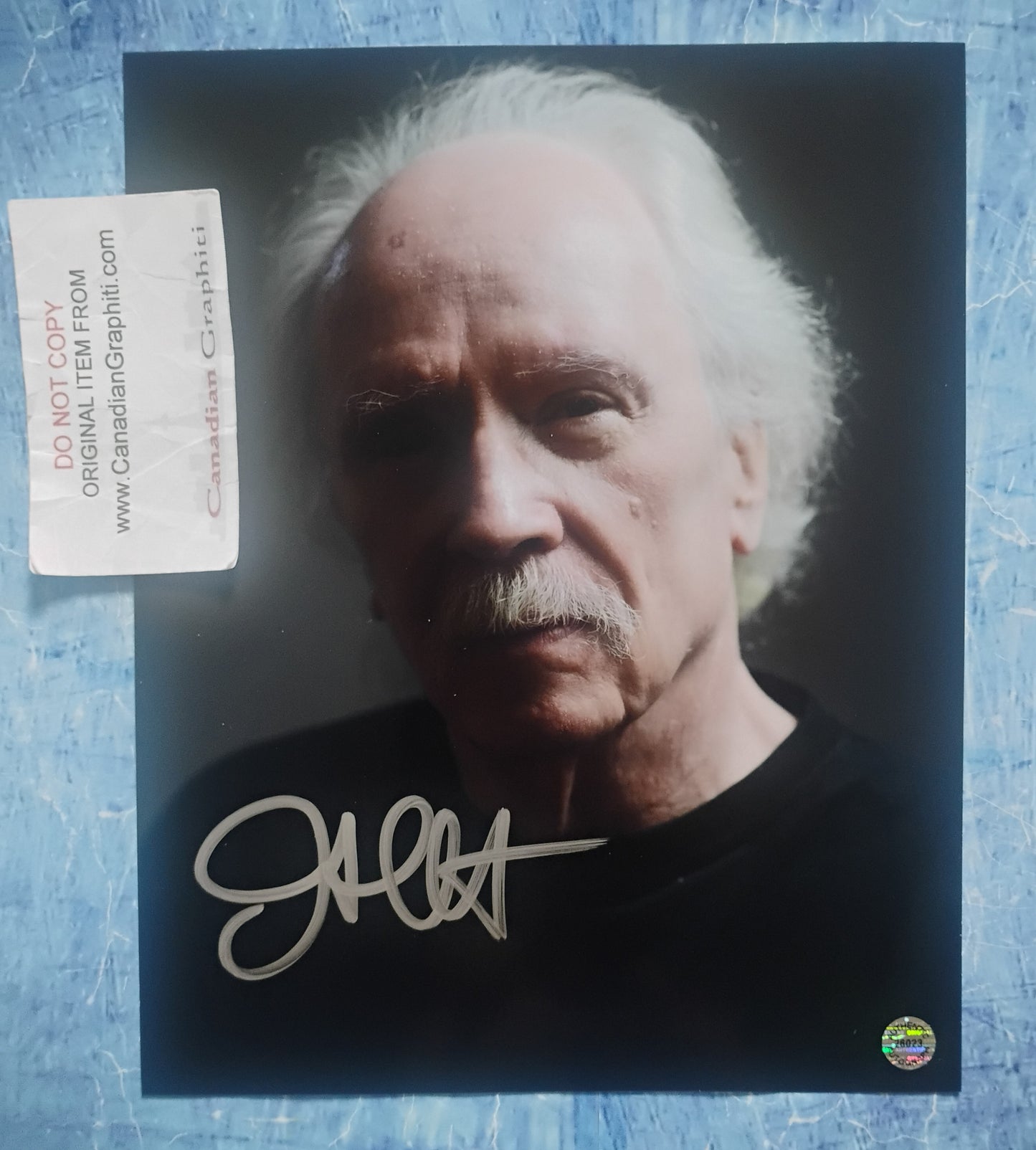 John Carpenter Hand Signed Autograph 8x10 Photo COA Halloween