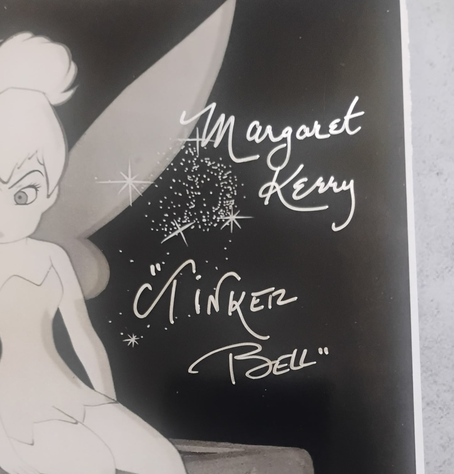 Margaret Kerry Hand Signed Autograph 8x10 Photo COA Tinker Bell