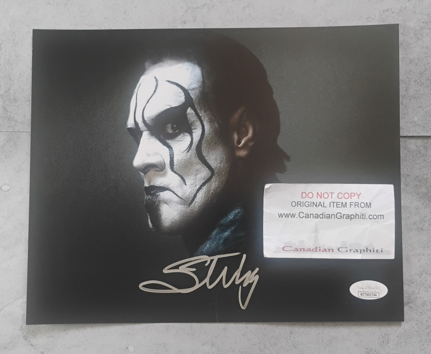 Sting Hand Signed Autograph 8x10 Photo JSA COA
