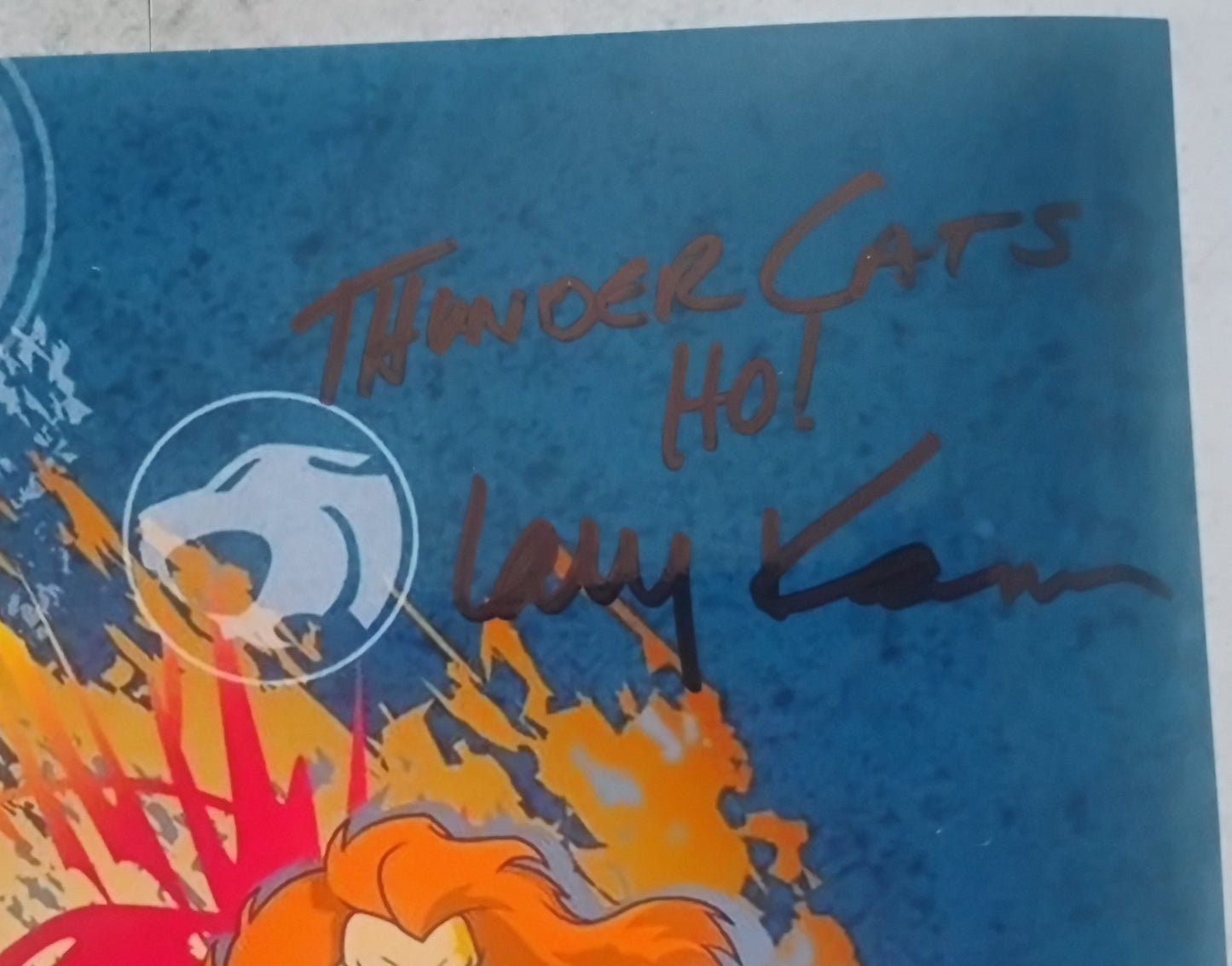 Larry Kenney Hand Signed Autograph 8x10 Photo COA Thundercats