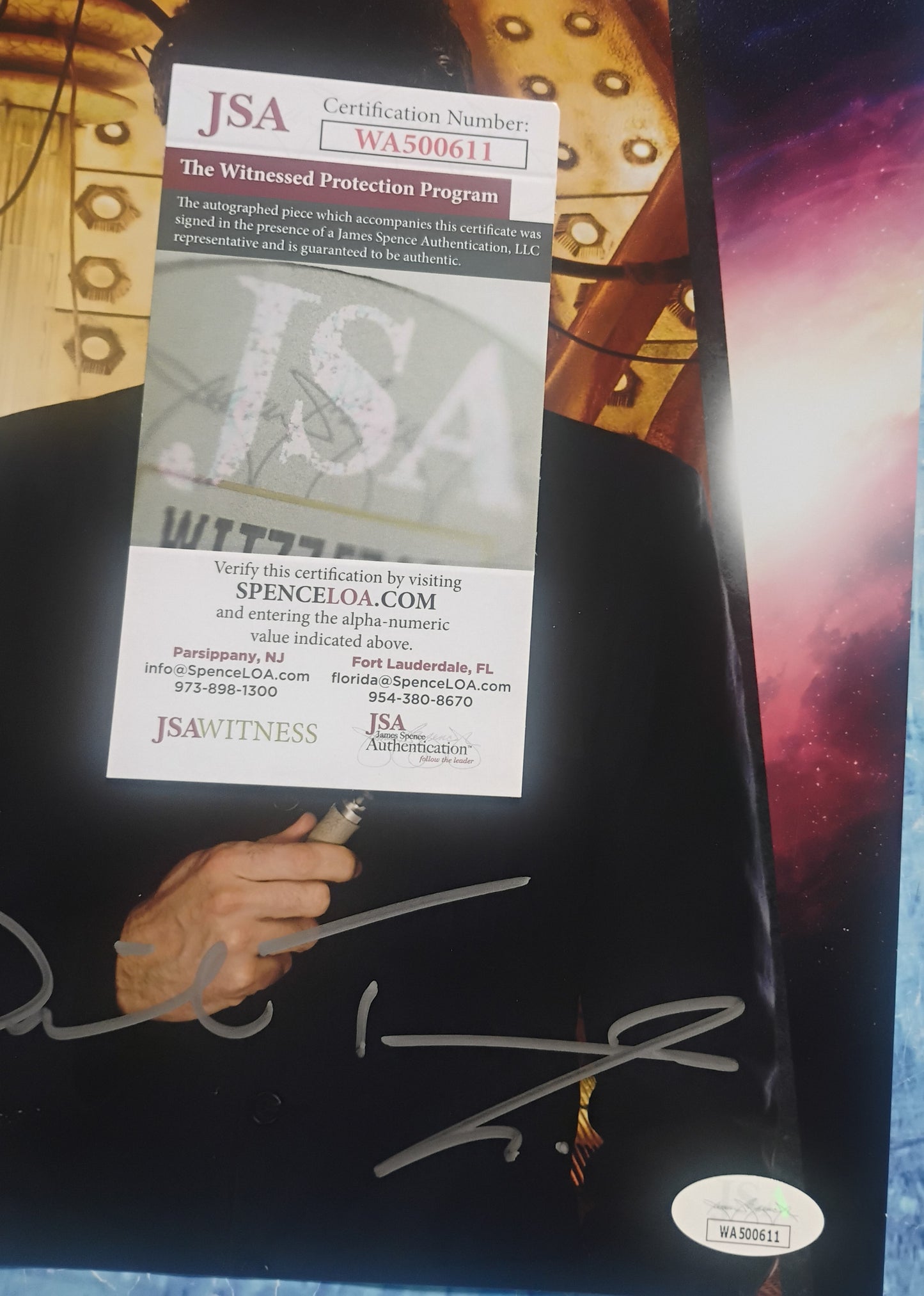 David Tennant Hand Signed Autograph 8x10 Photo JSA COA Doctor Who