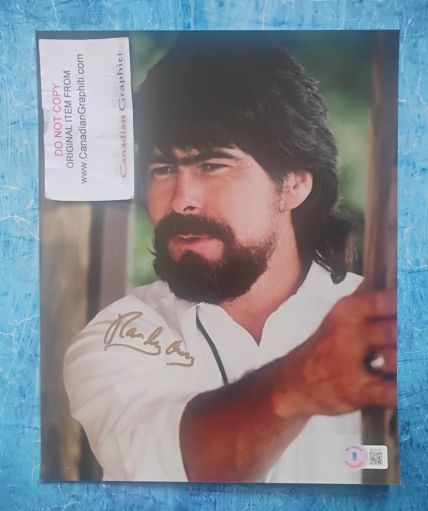 Randy Owen Hand Signed Autograph 8x10 Photo BAS COA Alabama