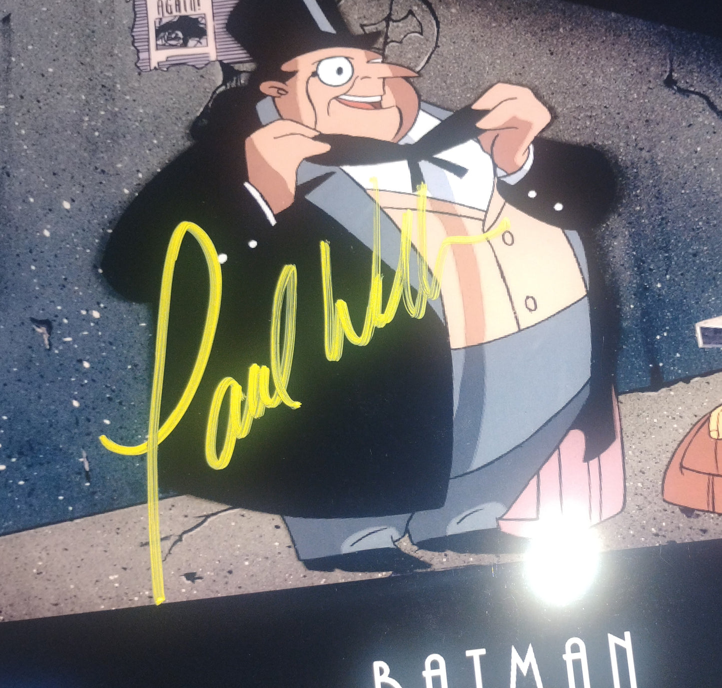 Paul Williams Hand Signed Autograph 8x10 Photo COA Batman Animated Series