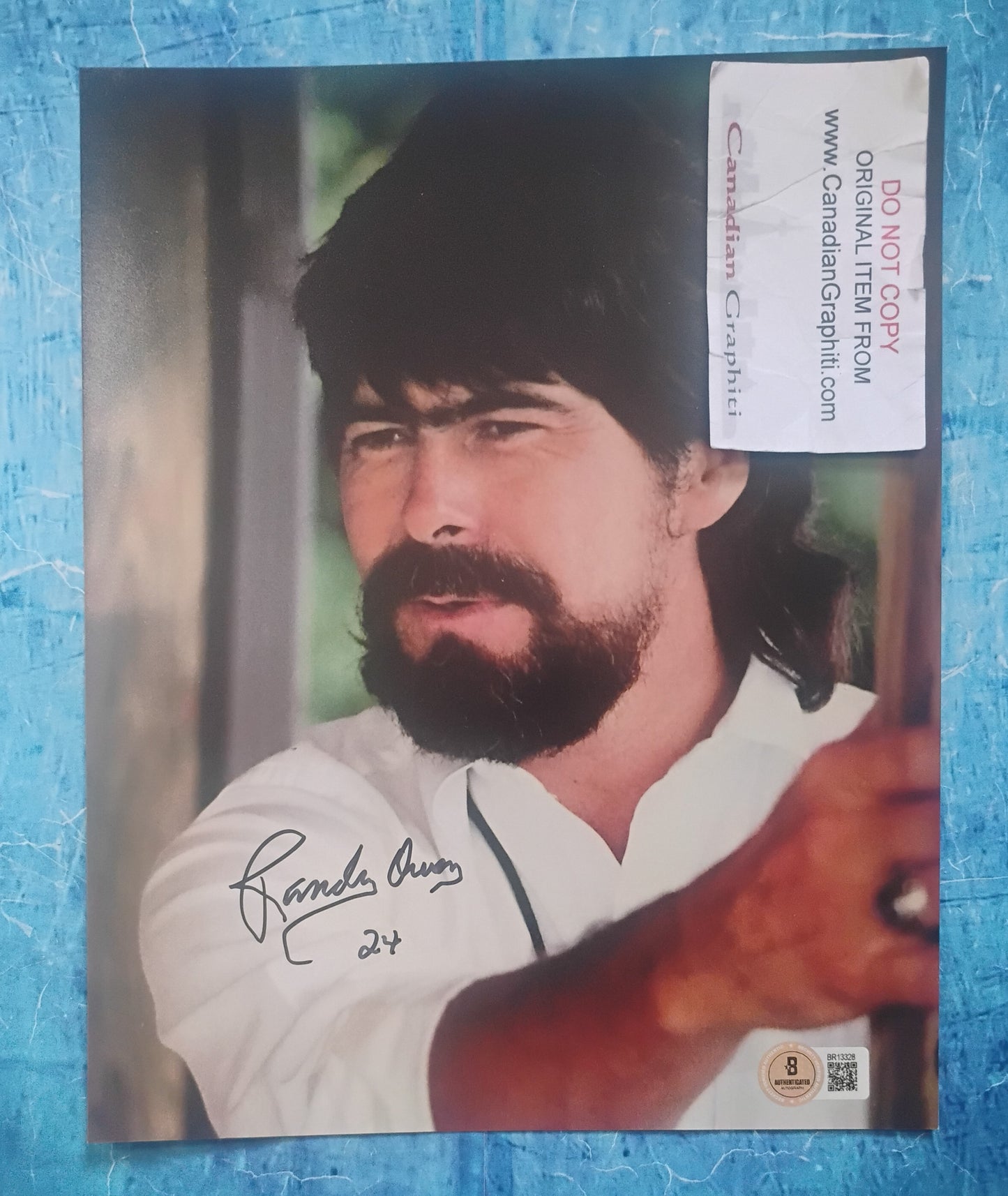 Randy Owen Hand Signed Autograph 8x10 Photo BAS COA Alabama