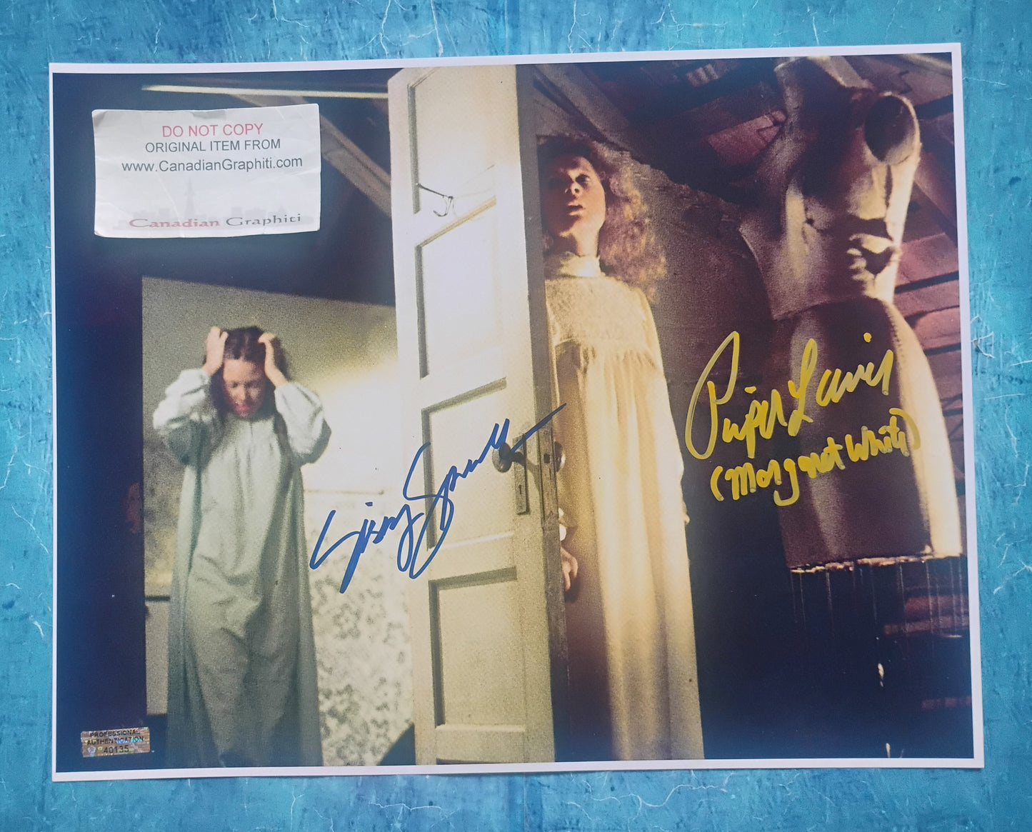 Sissy Spacek & Piper Laurie Hand Signed Autograph 11x14 Photo COA Carrie
