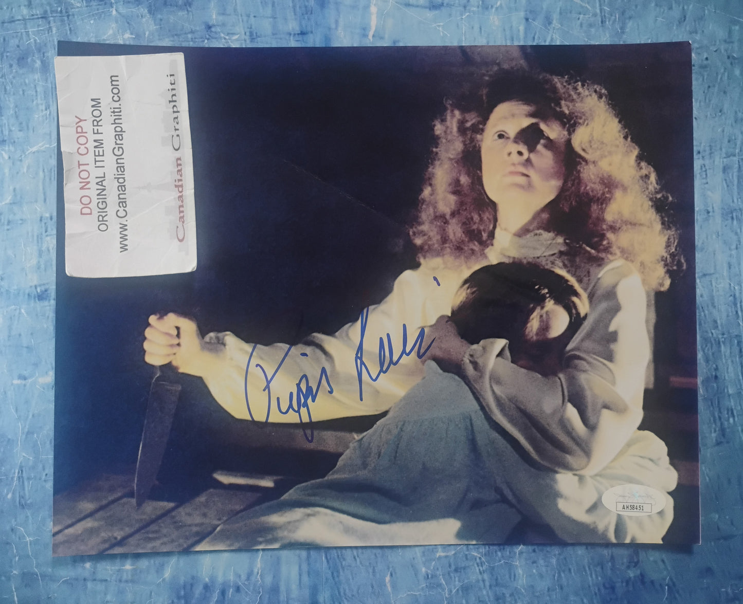 Piper Laurie Hand Signed Autograph 8x10 Photo JSA COA Carrie