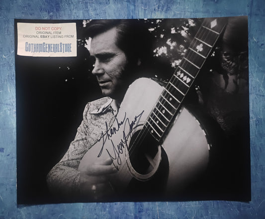 George Jones Hand Signed Autograph 11x14 Photo COA