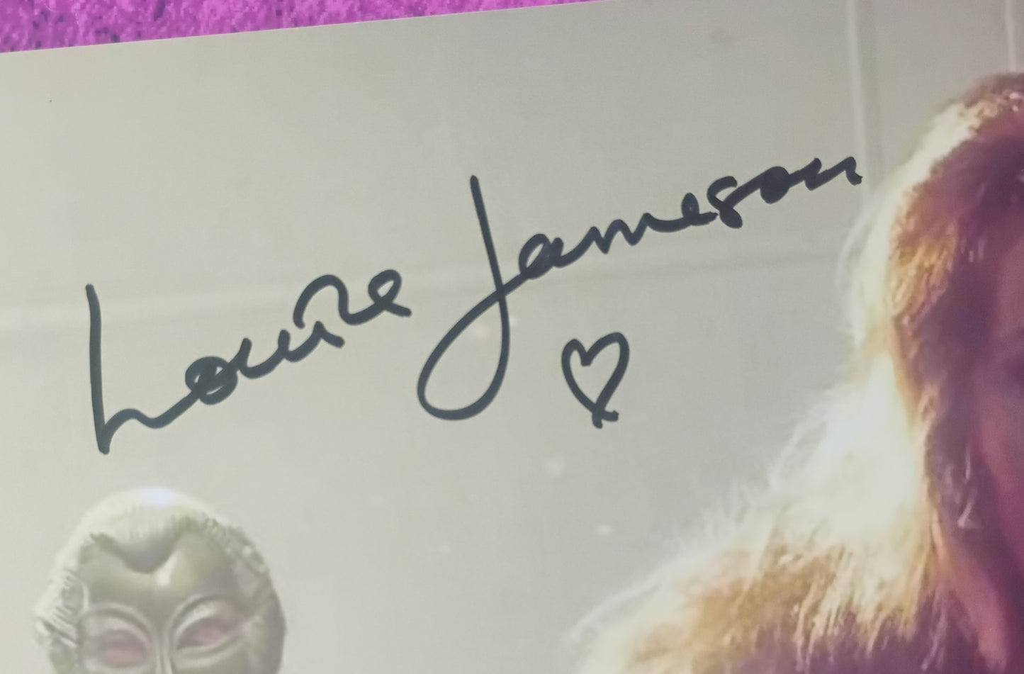 Louise Jameson Hand Signed Autograph Photo COA Doctor Who