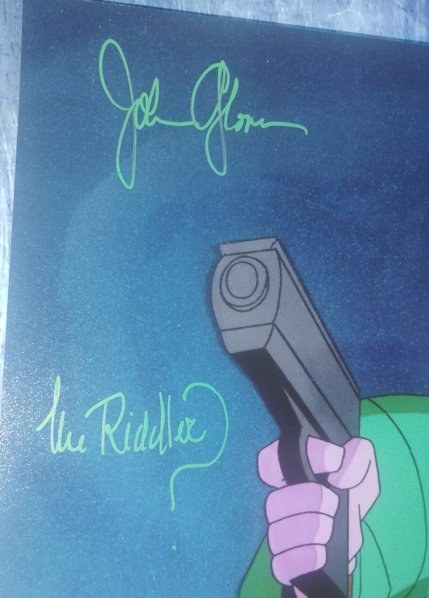 John Glover Hand Signed Autograph 11x14 Photo JSA COA Batman