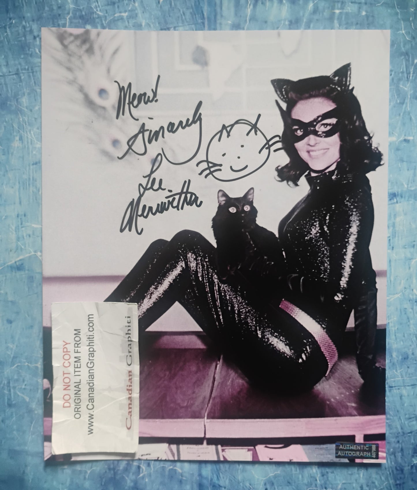 Lee Meriwether Hand Signed Autograph 8x10 Photo COA Catwoman