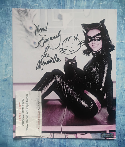 Lee Meriwether Hand Signed Autograph 8x10 Photo COA Catwoman