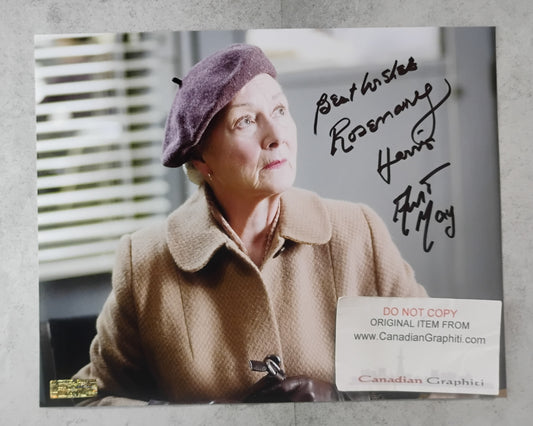 Rosemary Harris Hand Signed Autograph 8x10 Photo COA Spider-man