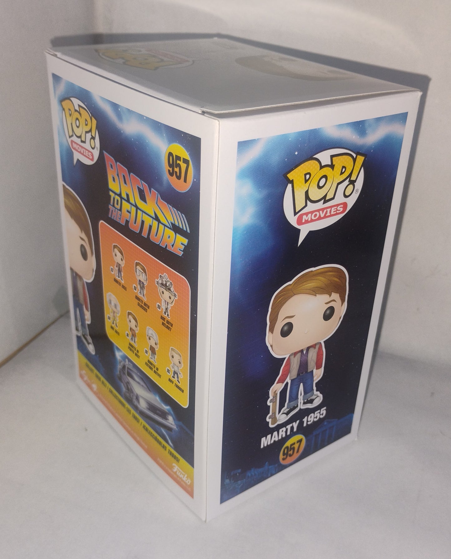 Michael J Fox Hand Signed Autograph Marty McFly Funko Pop COA Back To The Future