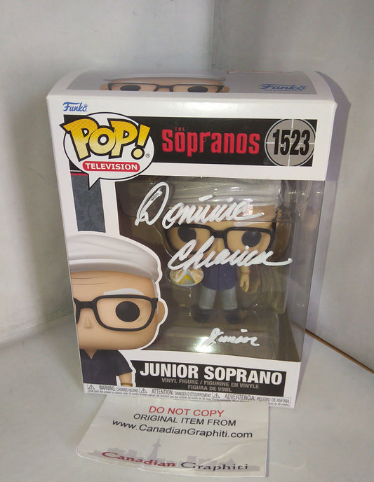 Dominic Chinese Hand Signed Autograph Sopranos Funko Pop COA