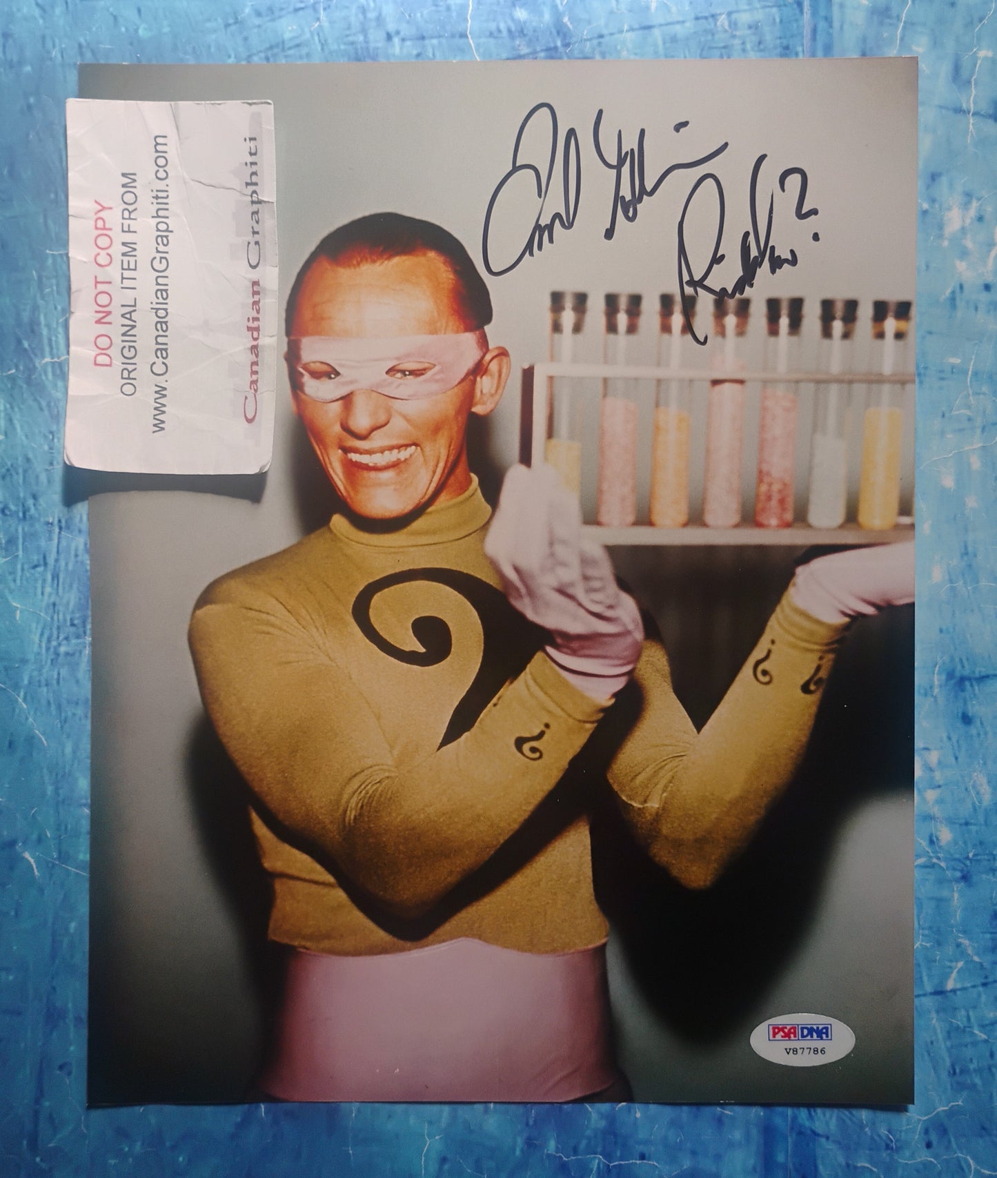 Frank Gorshin Hand Signed Autograph 8x10 Photo PSA COA The Riddler