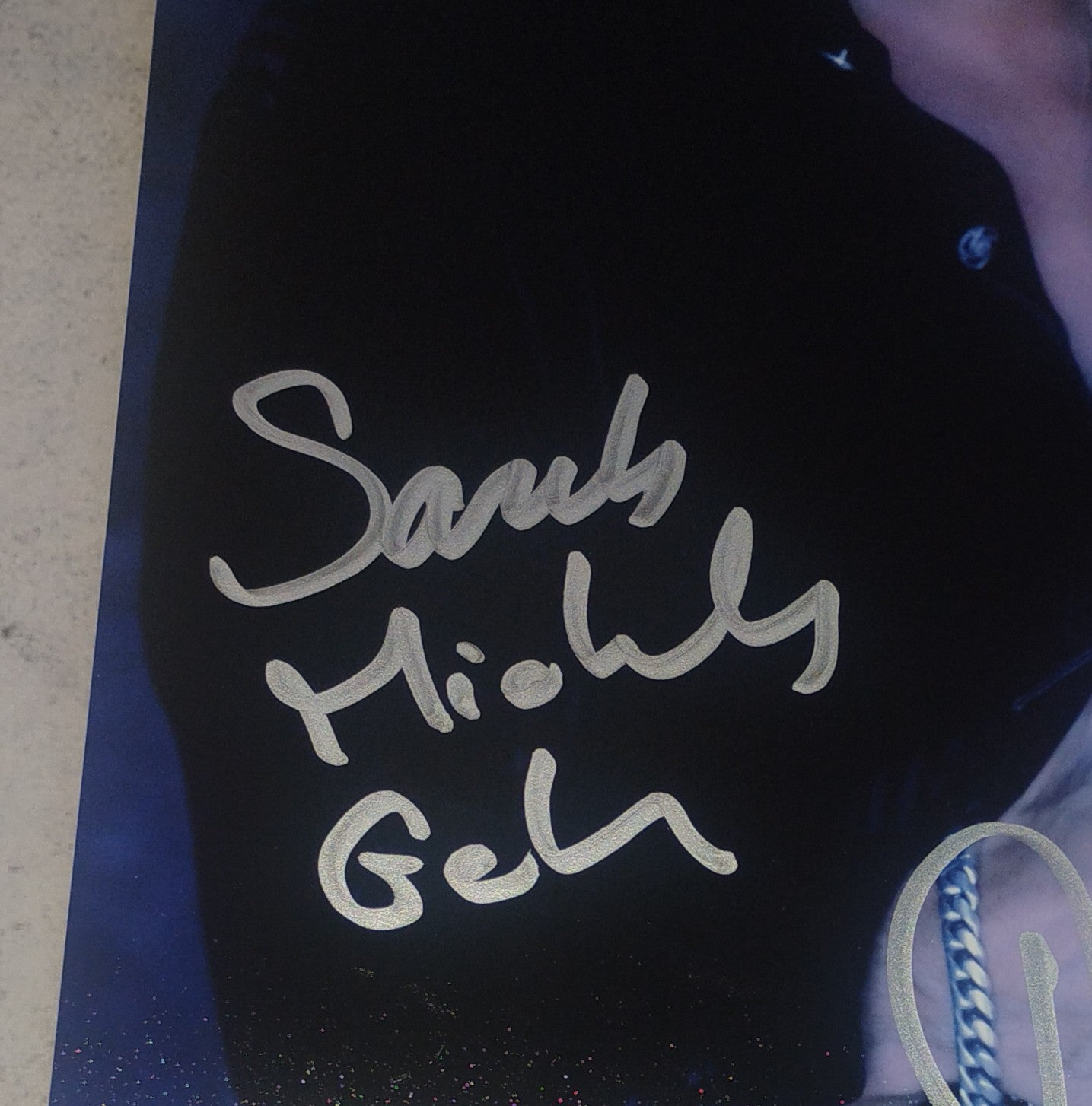 Sarah Michelle Gellar & David Boreanaz Hand Signed Autograph 8x10 Photo JSA COA