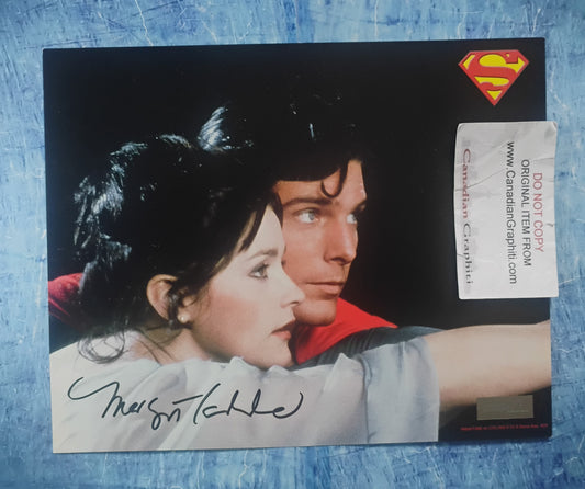 Margot Kidder Hand Signed Autograph 8x10 Photo COA Superman