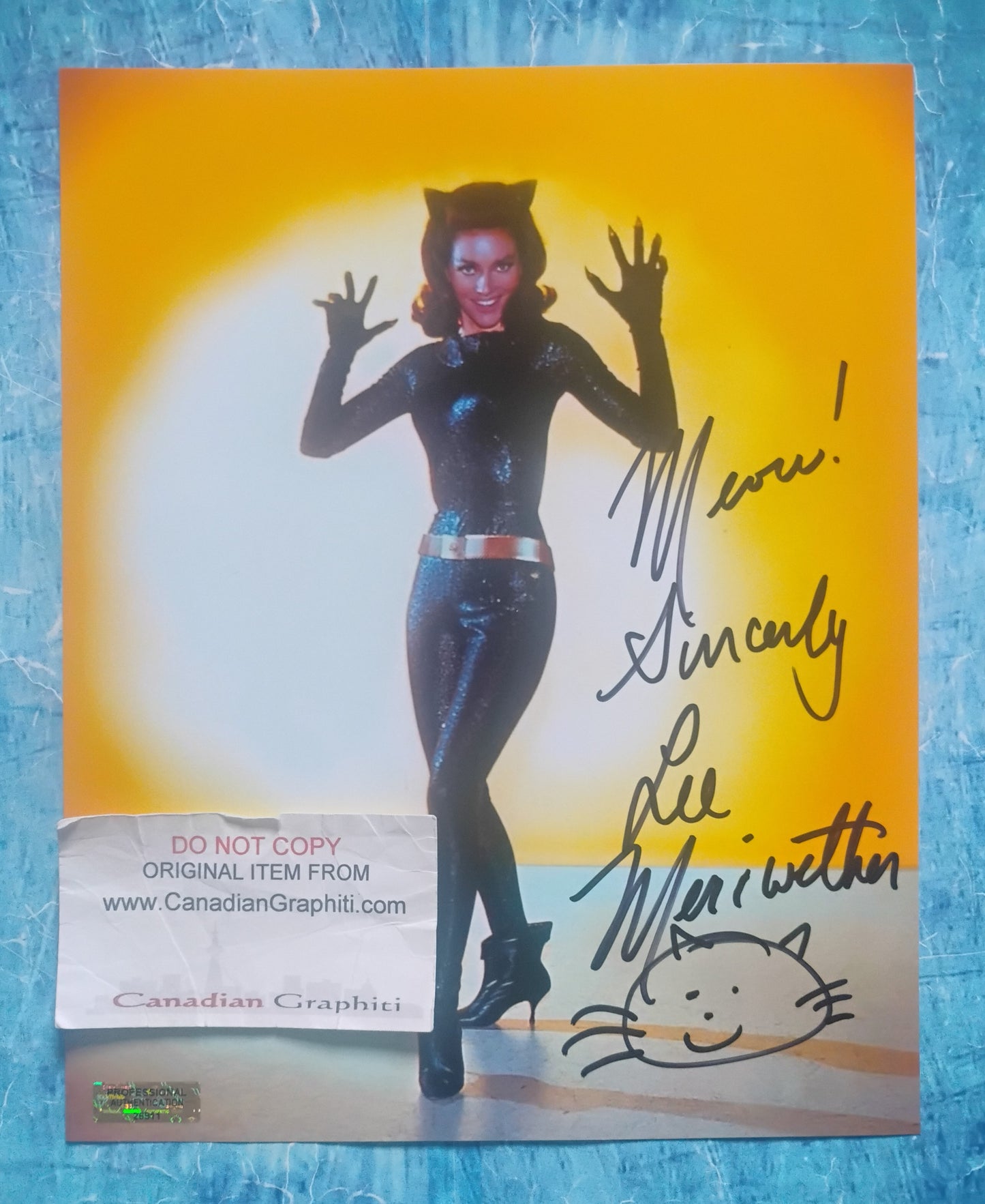 Lee Meriwether Hand Signed Autograph 8x10 Photo COA Catwoman