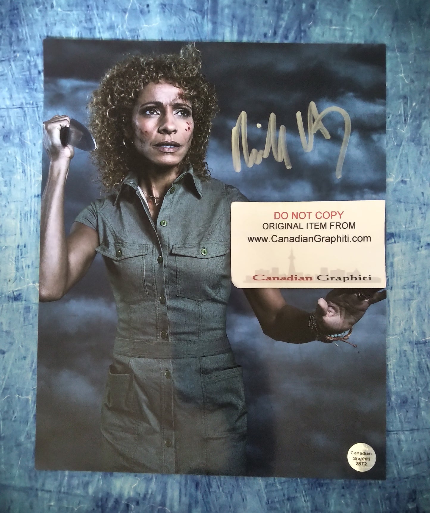 Michelle Hurd Hand Signed Autograph 8x10 Photo COA Ash vs Evil Dead