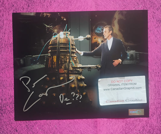 Peter Capaldi Hand Signed Autograph 8x10 Photo COA Doctor Who