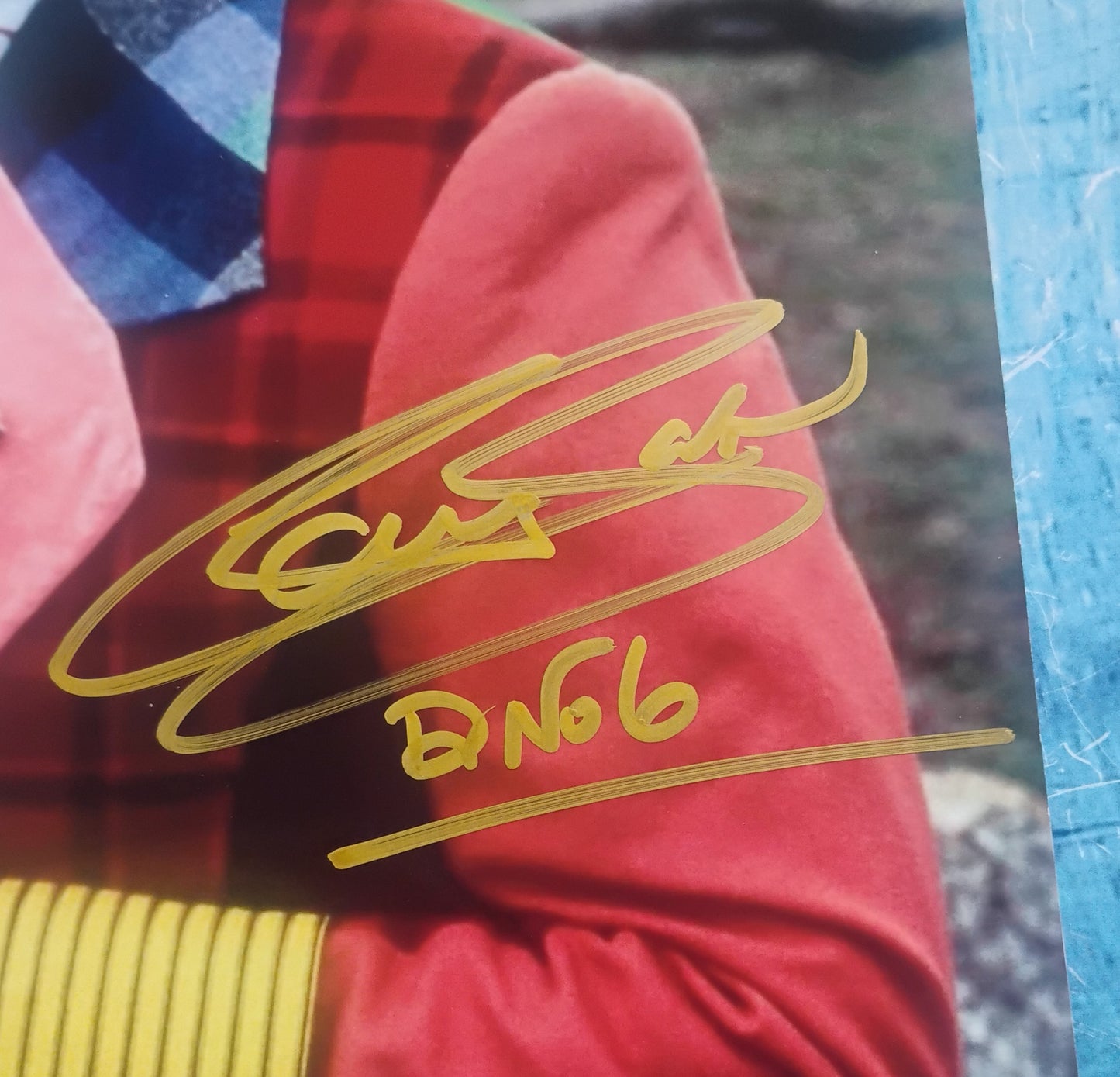 Colin Baker Hand Signed Autograph 8x10 Photo COA Doctor Who