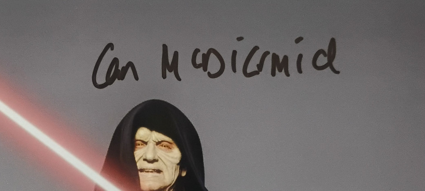 Ian McDiarmid Hand Signed Autograph 8x10 Photo COA Star Wars