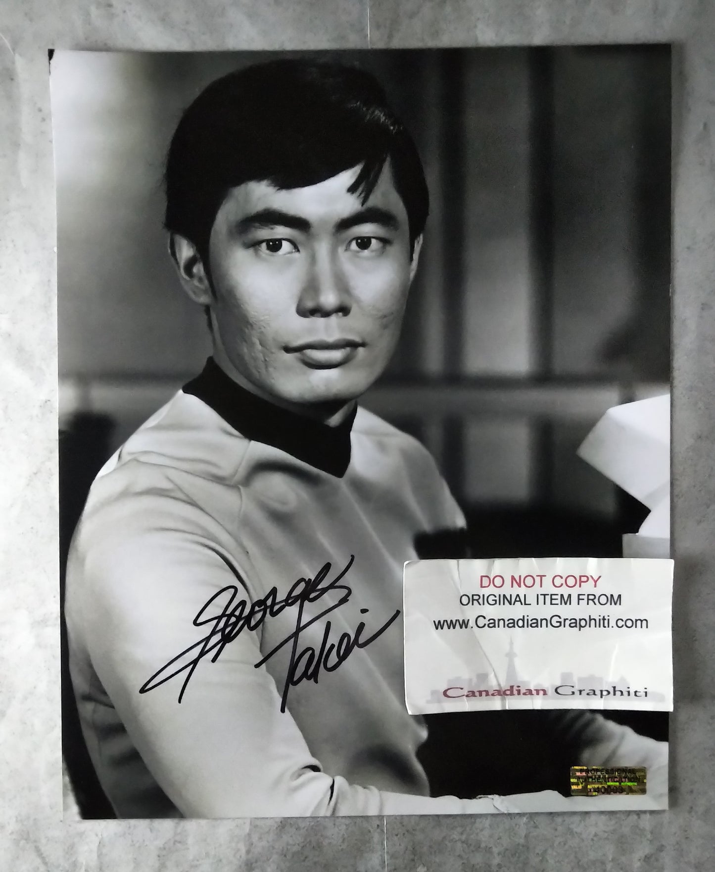 George Takei Hand Signed Autograph 8x10 Photo COA Star Trek