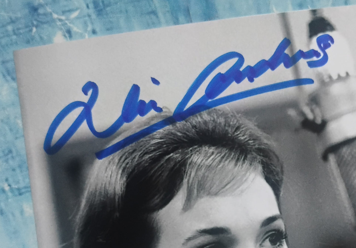 Julie Andrews Hand Signed Autograph Photo COA